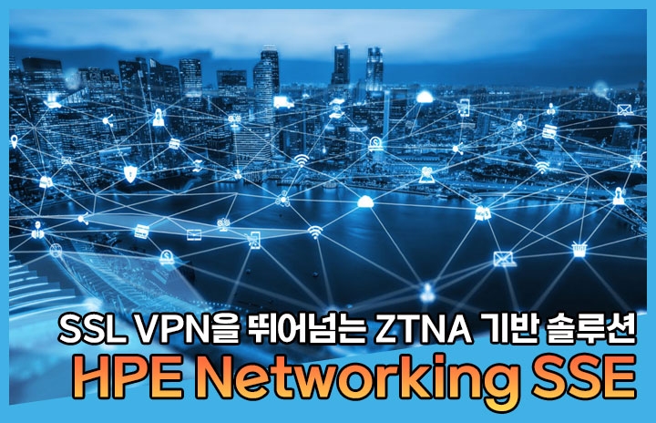 ZTNA 기반 ‘HPE 네트워킹 SSE’, SSL VPN 대안으로 주목