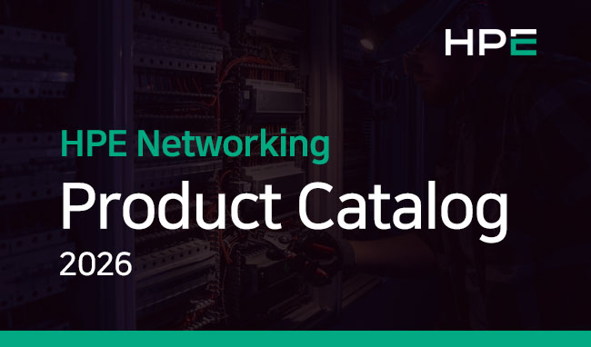 HPE Networking 2026 카달로그